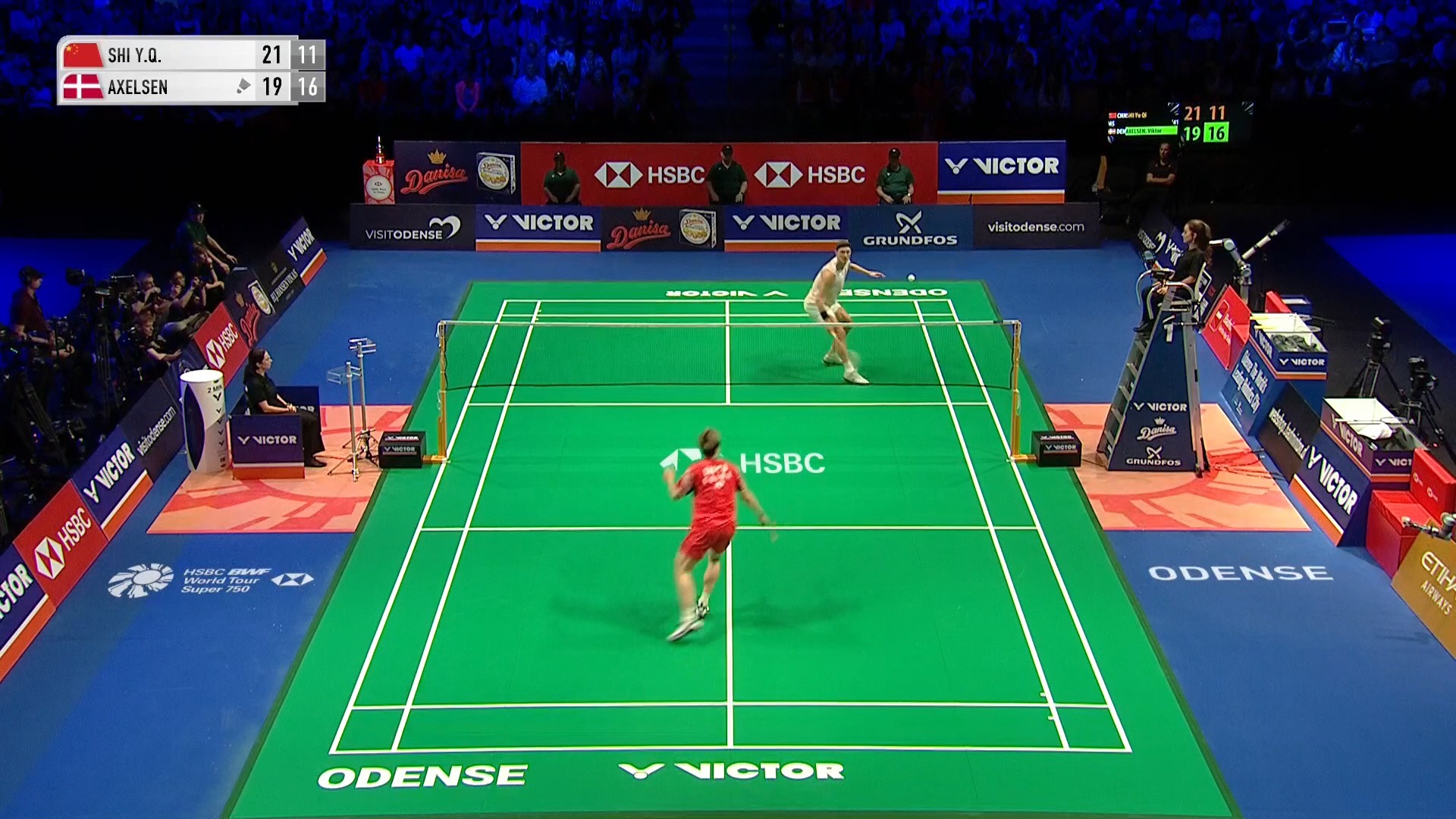 丹麦队力克中国队，安赛龙带队取胜